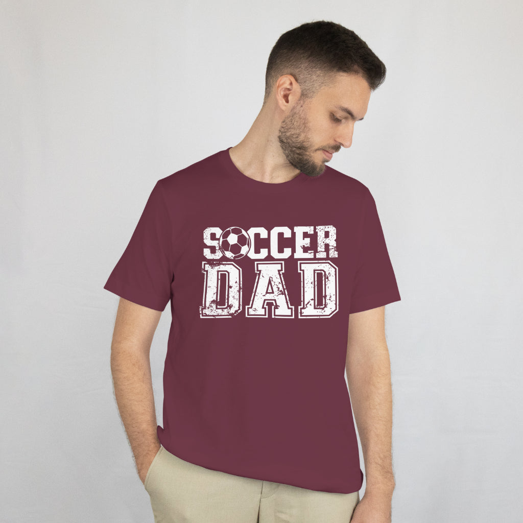 Soccer Dad Shirt - Funny Sports Dad Tee - Soccer Coach Gift - Proud Soccer Parent T-Shirt - Unisex Tee