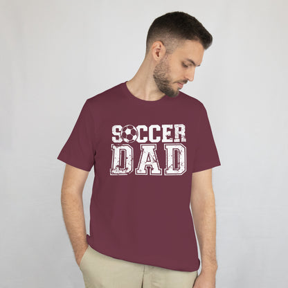 Soccer Dad Shirt - Funny Sports Dad Tee - Soccer Coach Gift - Proud Soccer Parent T-Shirt - Unisex Tee