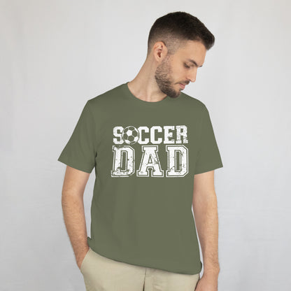 Soccer Dad Shirt - Funny Sports Dad Tee - Soccer Coach Gift - Proud Soccer Parent T-Shirt - Unisex Tee