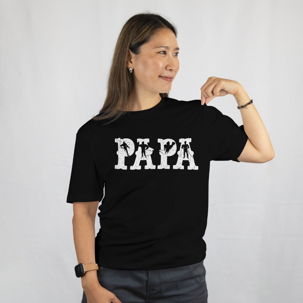 PAPA Unisex Tee - Best Dad Ever Shirt - Funny Father’s Day Gift