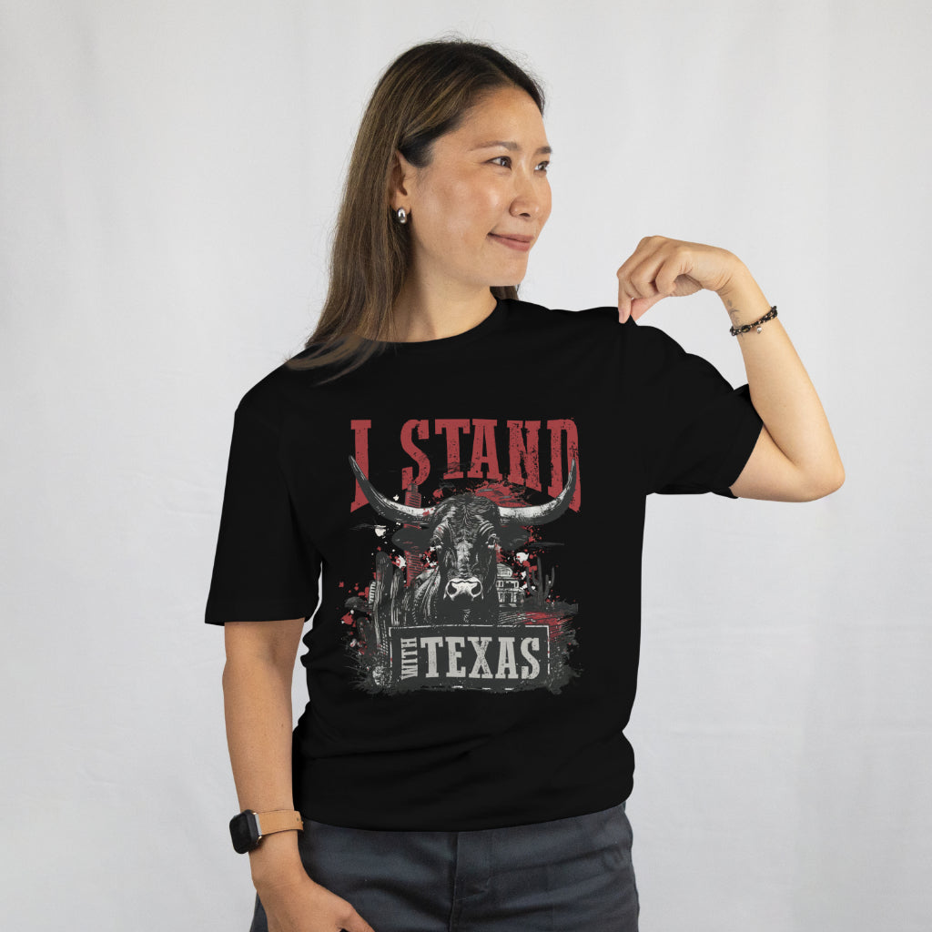 I Stand with Texas Unisex Tee – Texas Longhorn Western Shirt