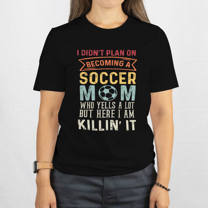 Soccer Mom Shirt – Funny Loud Mom Tee, Game Day Gift, Proud Soccer Parent Shirt