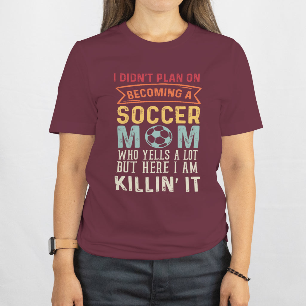 Soccer Mom Shirt – Funny Loud Mom Tee, Game Day Gift, Proud Soccer Parent Shirt