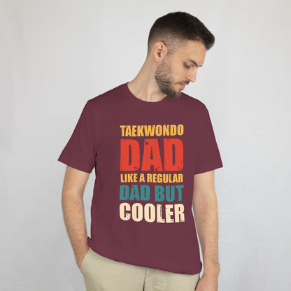 Taekwondo Dad – Vintage Martial Arts Father’s Day T-Shirt