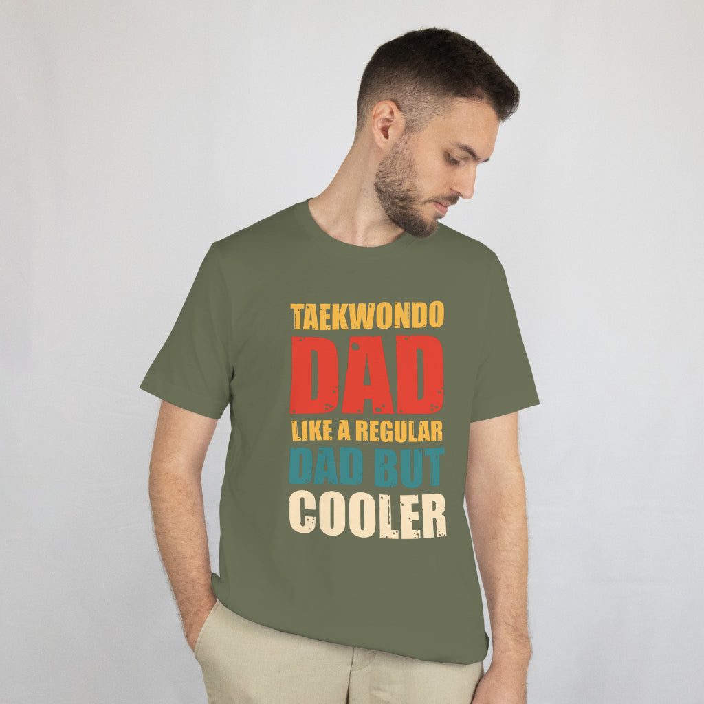 Taekwondo Dad – Vintage Martial Arts Father’s Day T-Shirt