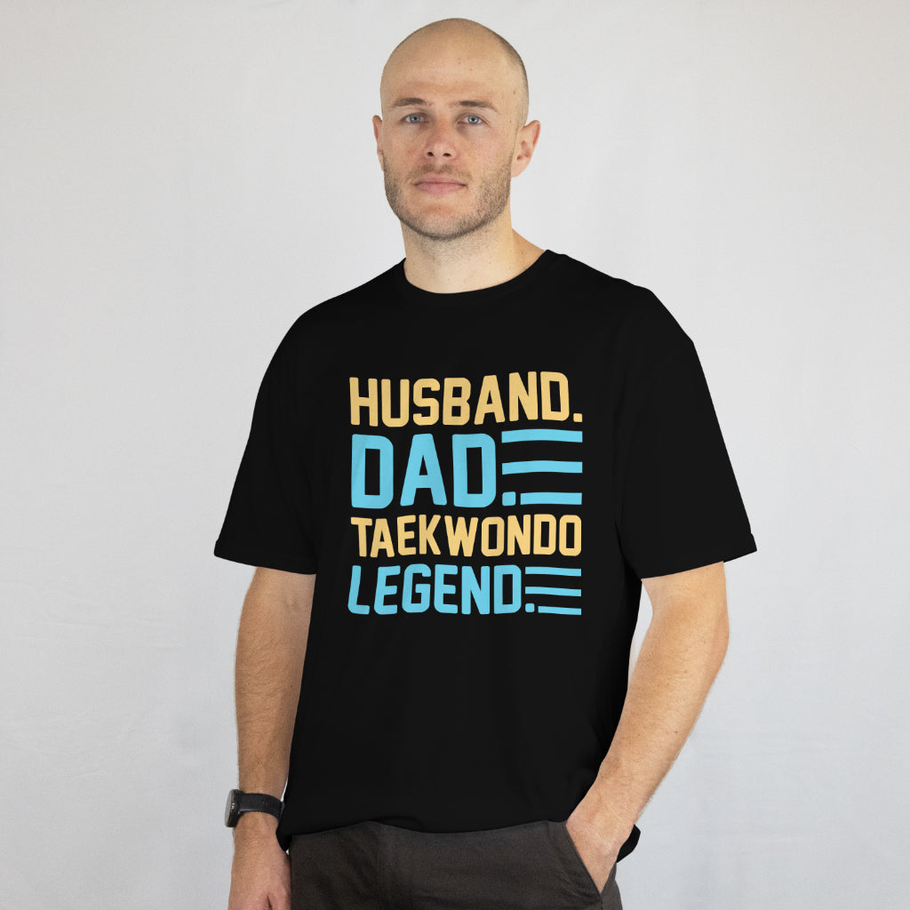 Husband. Dad. Taekwondo Legend – Martial Arts Father's T-Shirt