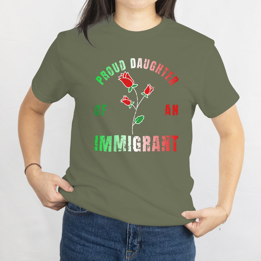 Proud Daughter of Mexican Immigrants Unisex Tee - Heritage & Pride Shirt